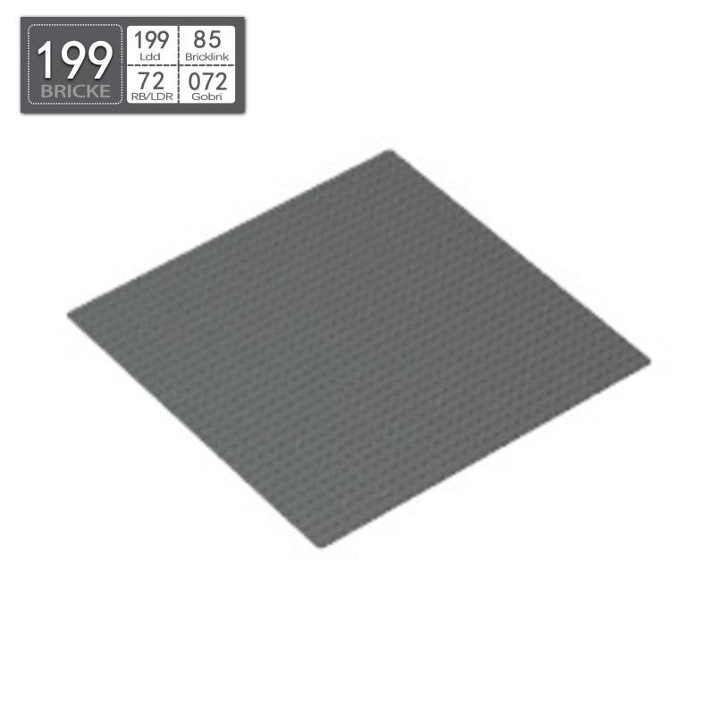 BRICKE 32x32 Building Blocks Baseplate Compatible with Lego 3811