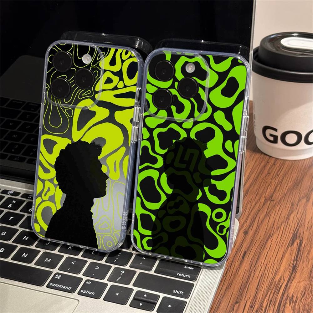 Racing Driver L-Lando N-Norris Transparent Back Phone Case For iPhone 17 16 15 13 12 11 14 Pro Max Mini Plus Silicone Bumper