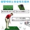 HAPPY SUGAR Putting Mat, Golf Practice Mat, Artificial Turf, Swing Practice, Approach Practice, Compact, Indoor/Outdoor, with Tee, 30cm x 60cm