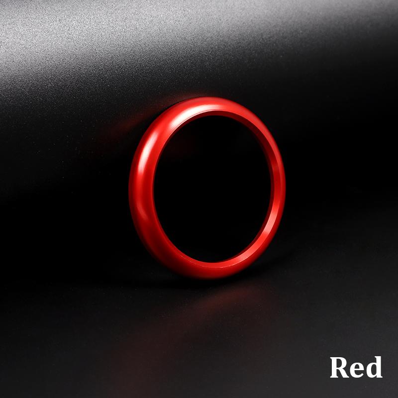 For Porsche Cayenne MACAN 718 911 Panamera Aluminium Alloy Clock Compass Stopwatch Decoration Ring Sticker Car Accessories
