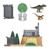 Mattel Jurassic World New Dominator Minifigure Playset: Rampage! Giganotosaurus [Ages 4 and Up] HFF12
