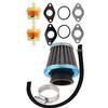 PZ20 Carburetor for Kazuma Baja 50cc 70cc 90cc 110cc 125cc Go Kart Dirt Bike for Honda CRF50F XL75 CRF80F XR50R  Air Fuel Filter