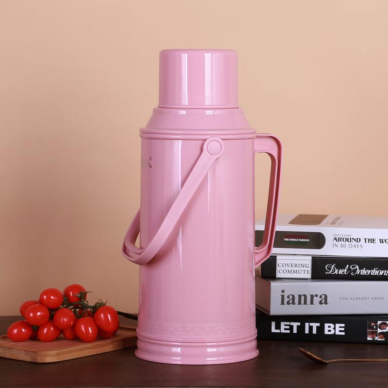 Wuzuo 3,2L Retro Glasemaillierte Thermoskanne