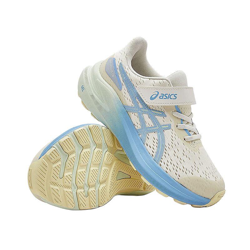 ASICS RUNNING KIDS Synthetic Leather, Textile Low top Kids' Running Shoes Children Aged 3 7 Years Old 1014A403-101