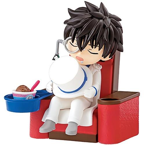 Genuine Detective Conan Movie Theater Scene Ornament Doll Edogawa Kudo Shinichi Jimmy Kudo Action Figure Model Toys
