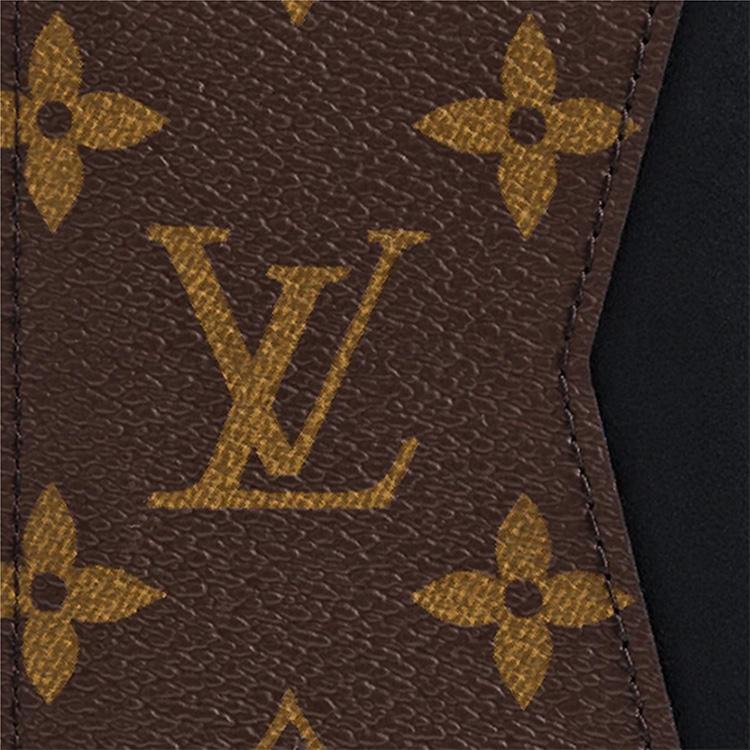 Louis Vuitton Monogram Canvas Short Wallet Men Wallet Brown M60111