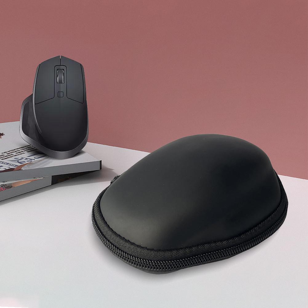 EVA Hard Travel Black Case Shockproof Esports Mouse Case Waterproof Impact Resistant for Logitech MX Master 2S/3S Wireless Mouse