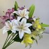 3d31w Faux Lily Flower With 3d Printing For Home Decor And Photography Props