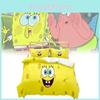 Spongebob Squarepants Bedding Set With Polyester Fabric For Kid And Teens Sleep Decor