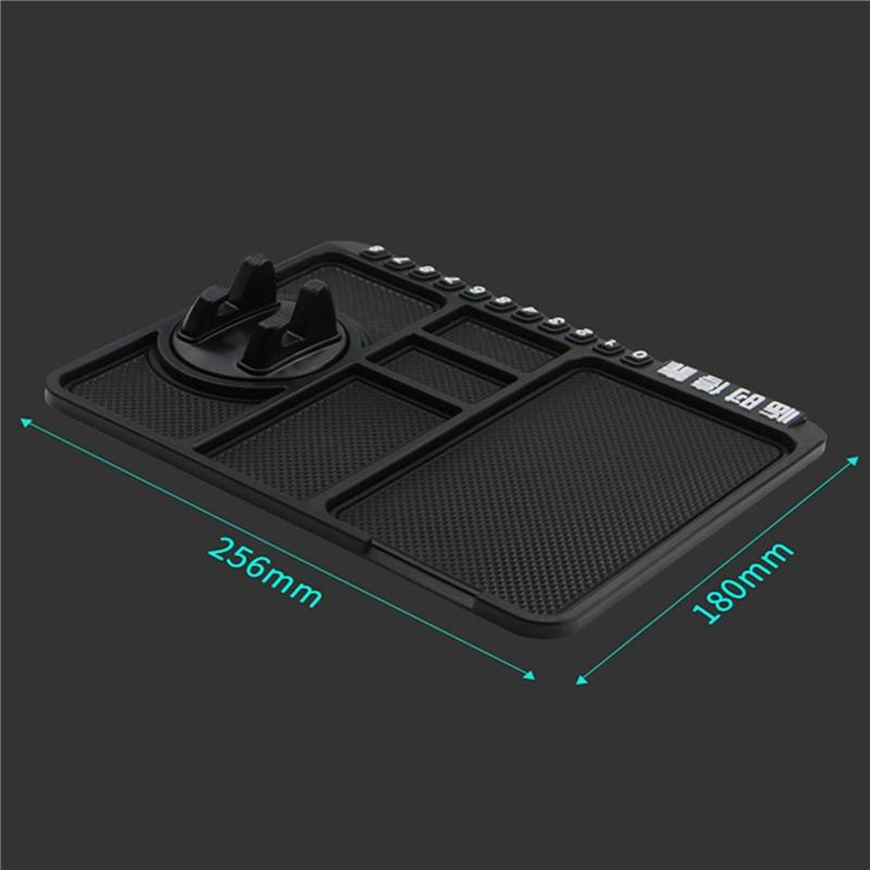 Practical Tool Car Accessories Car Dashboard Portable Bracket Mobile Phone Bracket Car Non-slip Mat Useful