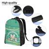 K-KeroKeroKeroppies Backpack for Women Men Waterproof College School Cute Frog Bag Print Bookbags