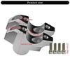 Motorcycle Handlebar Risers Motorbike Modification Accessories Aluminum Heightening Clamp Mount for 150/160