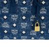New MCM Nylon Tote Bag, Shopping Bag, Portable Crossbody Bag, Shoulder Bag Women's Blue MWTDSBO05LE001