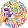 100 Stück Mini-Dinosaurier Cartoon Graffiti Aufkleber DIY Handy Laptop Notizbuch Koffer Wasserdichter Aufkleber Kinderspielzeug Geschenke