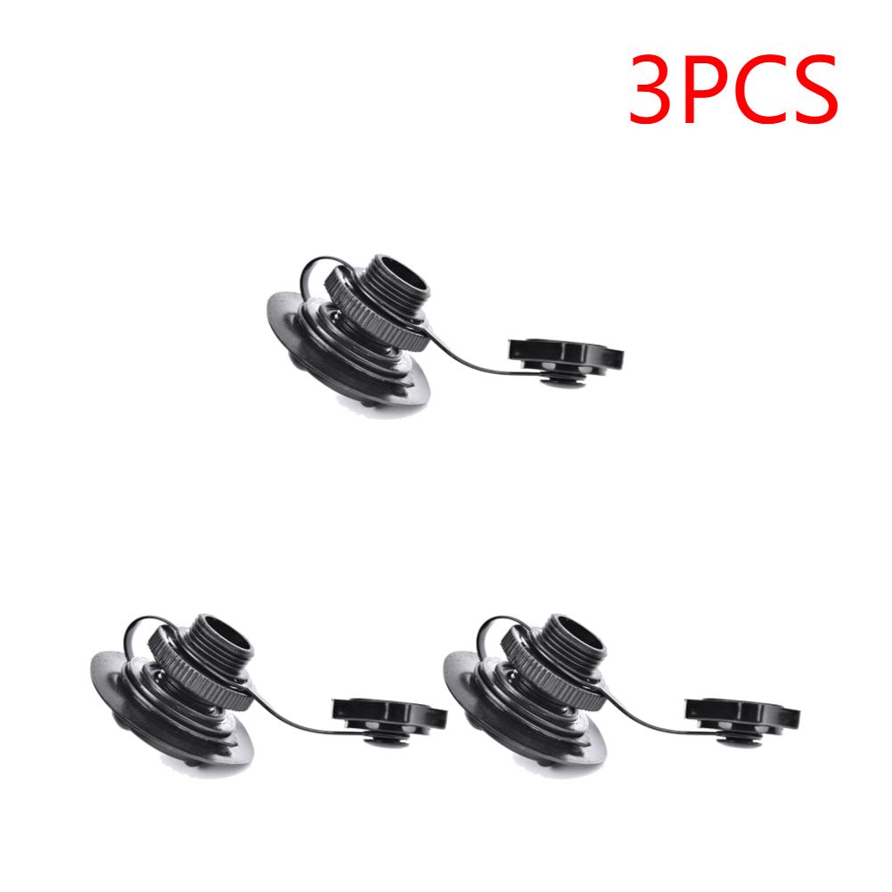 3-10PCS 2 in 1 Kayak Safety Air Valve Nozzle Caps Plug for Inflatable Boat Kayak Airbed Pump Adapter Converter Boat Accessories