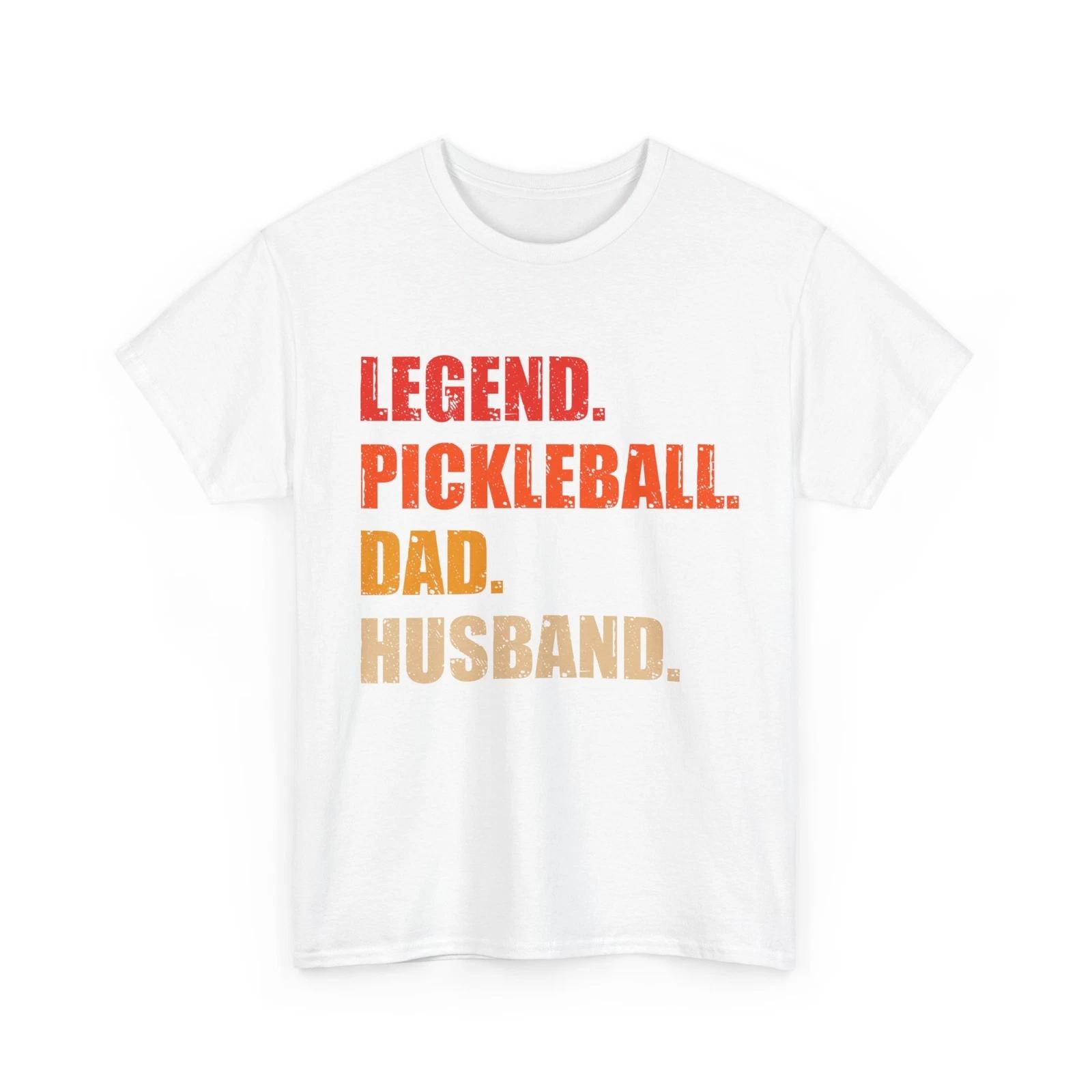 Pickleball Dad Shirt, Legend Pickleball Dad Husband Shirt, Pickleball Player Tee L