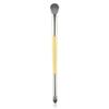 1pcs double head eye shadow brush makeup brush halo dye brush detail brush highlight brush soft fiber hair lying silkworm brush