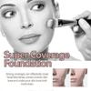 Liquid Concealer Foundation, Waterproof Natural Light And Delicate Makeup Does Not Remove Even Skin Tone Translucent Long-Lasting Foundation