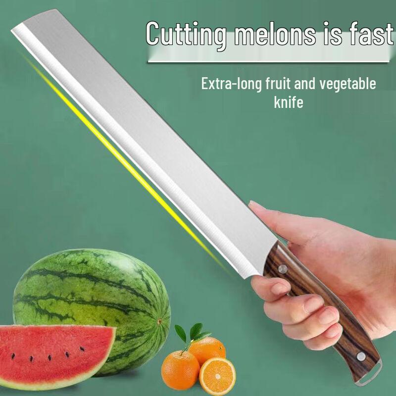 Extended Stainless Steel Fruit & Melon Knife