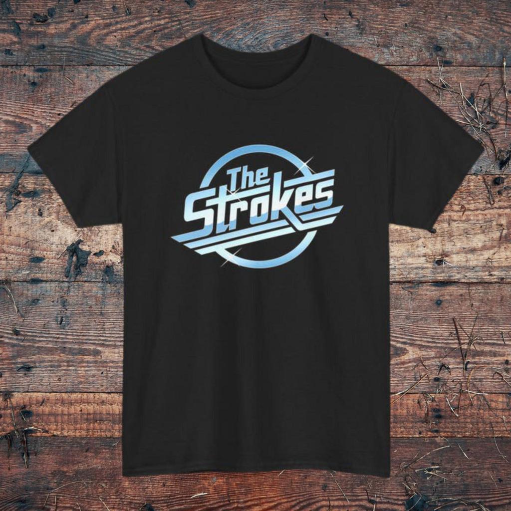 T-shirt The Strokes Logo Graphique Vintage | T-shirt Musique