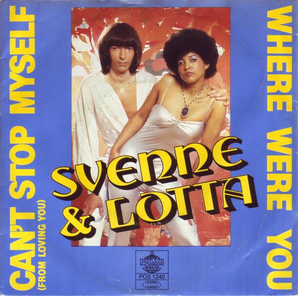 7inch Record SVENNE  LOTTA  Cant Stop Myself From Loving You POS1240 POLAR 1978 Scandinavi Pop Used