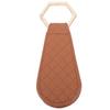 Magnetic Hat Clip Long Water Drop Shape PU Leather Hat Clip for Travel On Bag Women Men