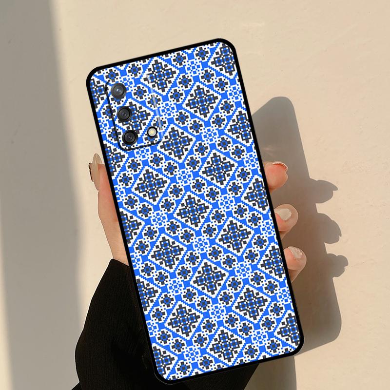 Ukraine Ornament Pattern Case For Oppo A5 Pro A6 A16 A76 A96 A17 A57 A40 A60 A80 A98 A58 A78 A18 A38 A54 A74 A94 A15