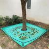 Corner Grommets Tree Trimming Drop Cloth Waterproof Yard Tree Work Mat  Garden Yard Cleanup