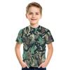Kinderkleidung Camouflage Farbe 3D-Druck T-Shirt Jungen Mädchen Kleidung 2-10 Jahre Kind Baby Rundhals Oberteil Sommer Outdoor Spielkleidung