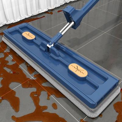 42cm Flat Mop No Need To Hand-wash Floor Squeeze Mop Lazy Mop Absorbent Flat Mop Wet & Dry Absorbent Mop Cleaning Tools