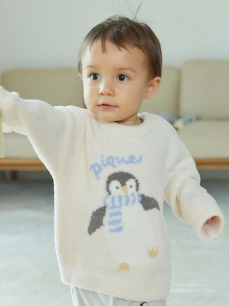 Gelato Pique BABY Penguin JQD Pullover PBNT245496 BLU 80