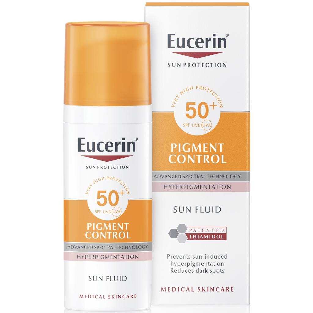 Eucerin Face Cream Pigment Control SPF50+ 50ml Sunscreen Whitening Anti-Dark Spot Day Cream