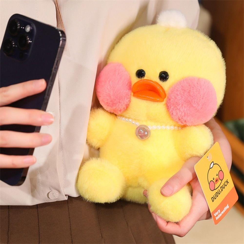 Cute Yellow Duck Plush Doll Pato Plush Animal Duck Doll Lalafanfan Duck Plush Toy  Boys Girls