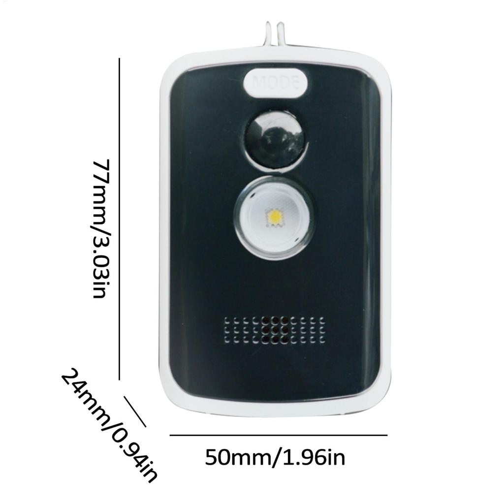 Camping Perimeter Alarm 3 Modes Motion Activated Alarm Perimeter Defense Device Portable Camping Security Tools Early Warning