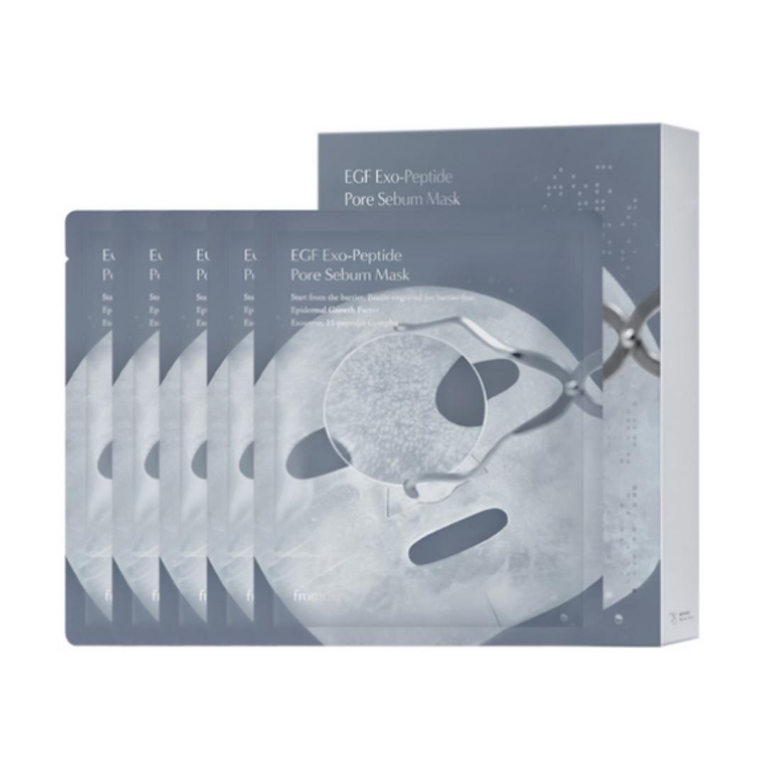 

Fromlier EGF Sebum Pack Exo‑Peptide Pore Sebum Mask — 17 g × 5 sheets — 1 set