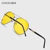 Men'S Polarized Sunglasses Outdoor Sports Toad Glasses Alloy Sunglasses Retro Polarized Sunglasses