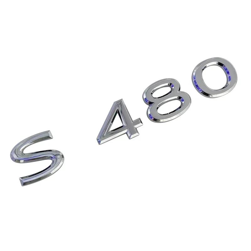 Modified Car Body Side Emblem Sticker Rear Badge for Mercedes Benz Maybach 2021 S400 S450 S480 S500 S580 S600 S680 Accessories FS1