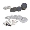 Rotary Cutting Wheels Tool Kit Resin Cut Off Disc HSS Saw Blades for Wood Metal Plastic