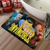 Superhero Invincible Anime Movie Door Mat Kids Room Bedroom Decoration Balcony Anti-Slip Doormat Living Room Doormat Area Rug