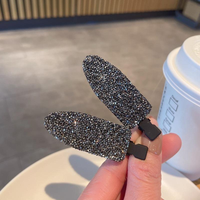 2/3/4/6 pezzi fermagli per capelli in acetato per trucco coreano moda oro bianco glitter per capelli copricapo ragazze donne accessori per capelli