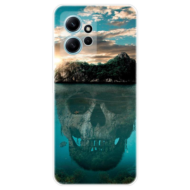 Per Xiaomi Redmi Note 12 Note12 4G Custodia morbida in silicone Cover posteriore Cartoon Phone Case Diversificazione