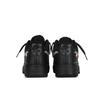 Nike Air Force 1 Life Is Like A Play Coverage Slip Resistant Low top Skateboard Shoes Unisex Black Silver CW2288-001(Team368-)
