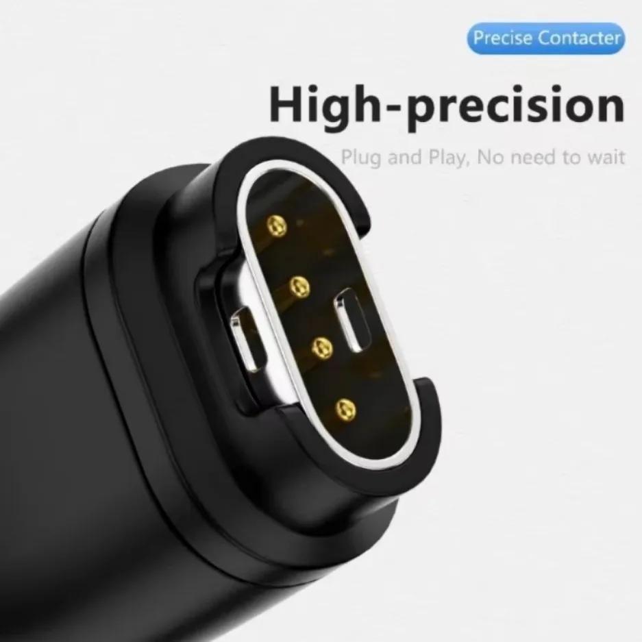 Type C USB to 4pin Charger Adapter Connector for Garmin Fenix 5X/6X/7X/5/6/7 Venu 2 plus Watch Charging Converter