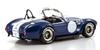 Kyosho Original 1/18 Scale Shelby Cobra 427S/C (Blue/White Stripes) Finished Model KS08048BLMW