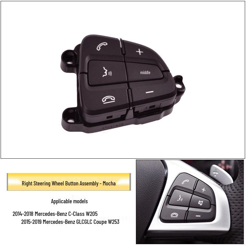 Mercedes-Benz C-Klasse/GLC-Klasse C180/C200/GLC260/W205 Multifunktionslenkradtasten