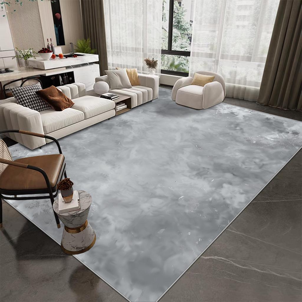 Modern Abstract Style Rugs for Living Room Ins Non-slip Lounge Decor Carpet 200x300cm Large Area Bedroom Floor Mats Customizable