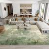 Modern Einfacher Großer Wohnzimmerteppich Rutschfest Schlafzimmer Dekoration Teppich Einfarbig Abstrakt Sofa Tischmatte Leicht zu Reinigen Waschbar