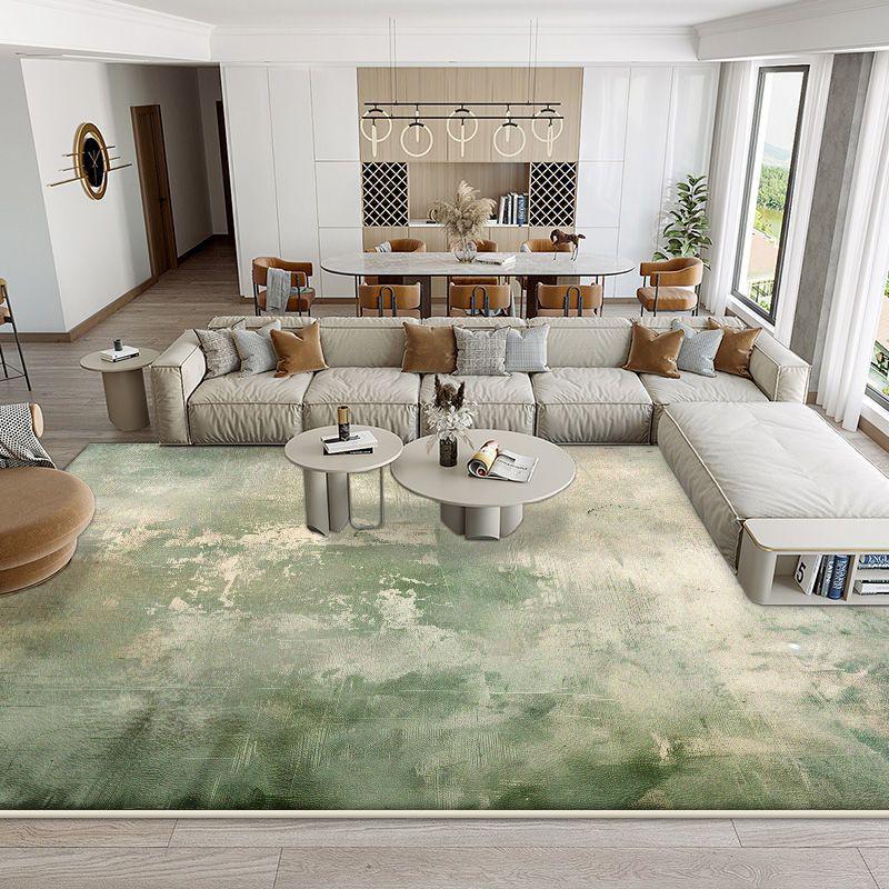 Modern Simple Large Living Room Rug Antiskid Bedroom Decoration Carpet Solid Color Abstract Sofa Table Mat Easy Clean Washable