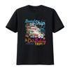 Board The Ship It s My 50th Birthday Trip Cruise T Shirt vintage Washed Soft Top For Everyday Wear Stylish Stretched Versatile