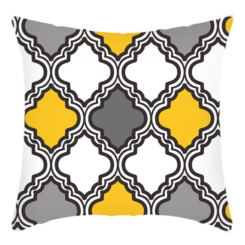 New Art Abstract Series Pillow Covers Graphic Combination Printed Cushion Covers Home Sofa Cushion Covers